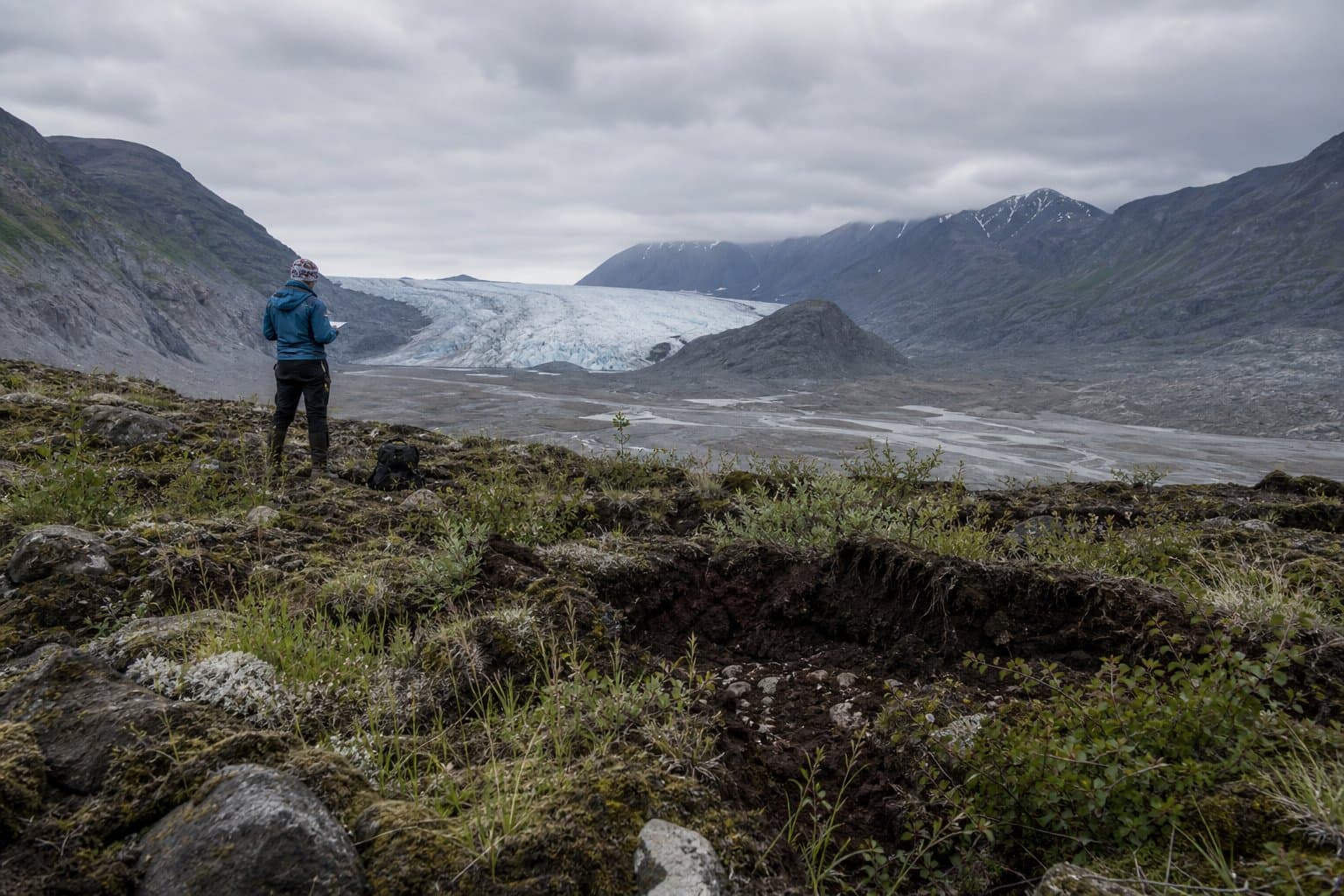 Cover image for article: NSF awards UAF $94,000 to study peatlands forming on newly ice-free ground