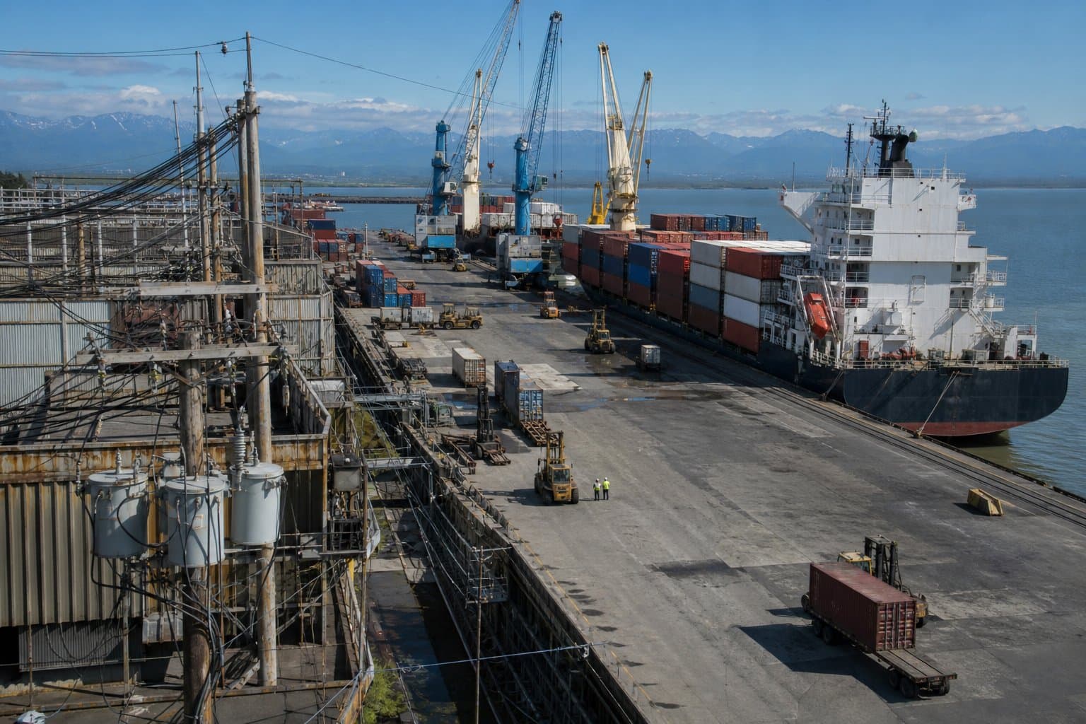 Cover image for article: Anchorage Assembly considers $1.75M federal grant to replace port's 1960s electrical system
