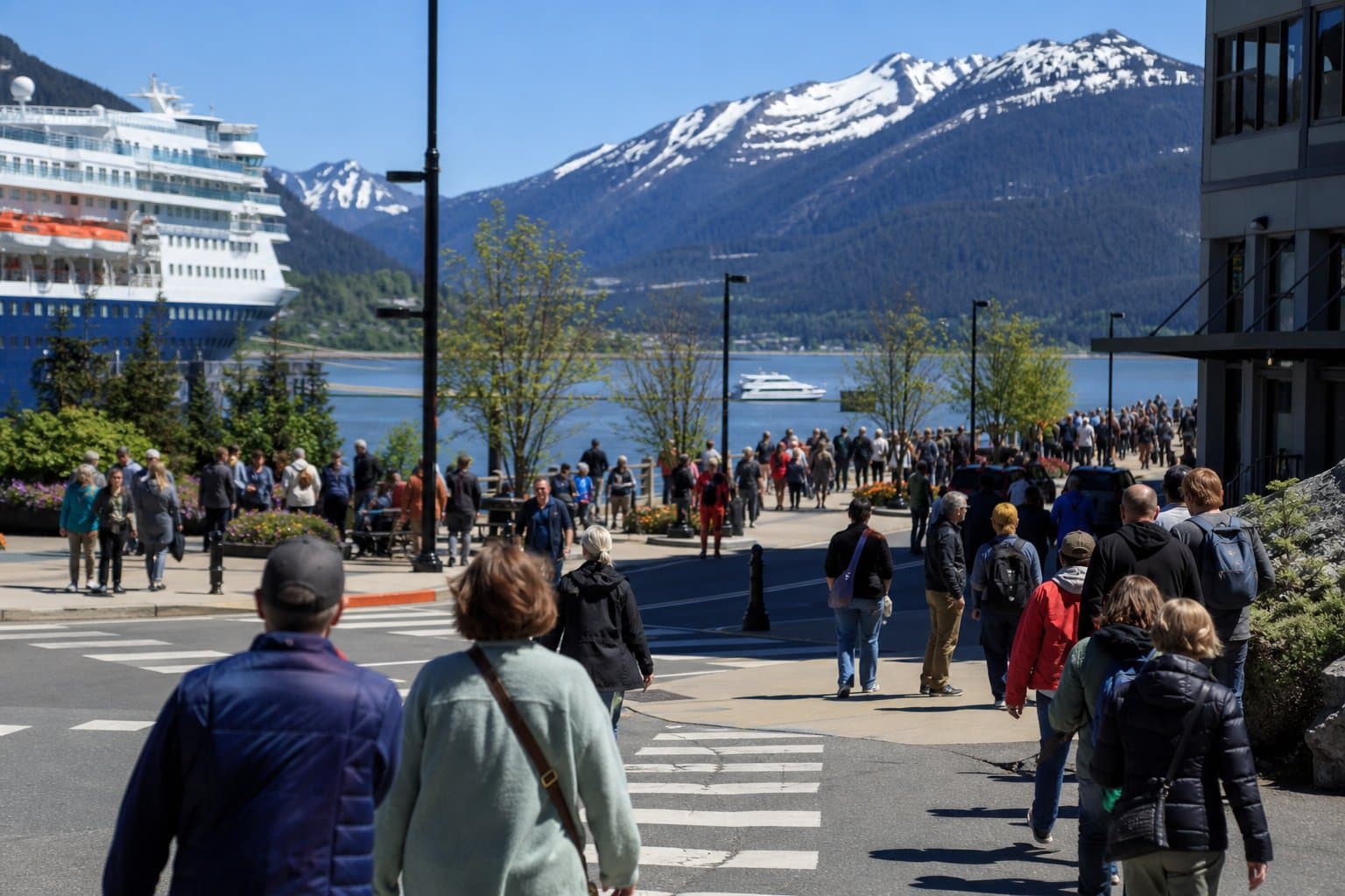 Cover image for article: Juneau tourism task force to vote Aug. 20 on downtown crowding fixes