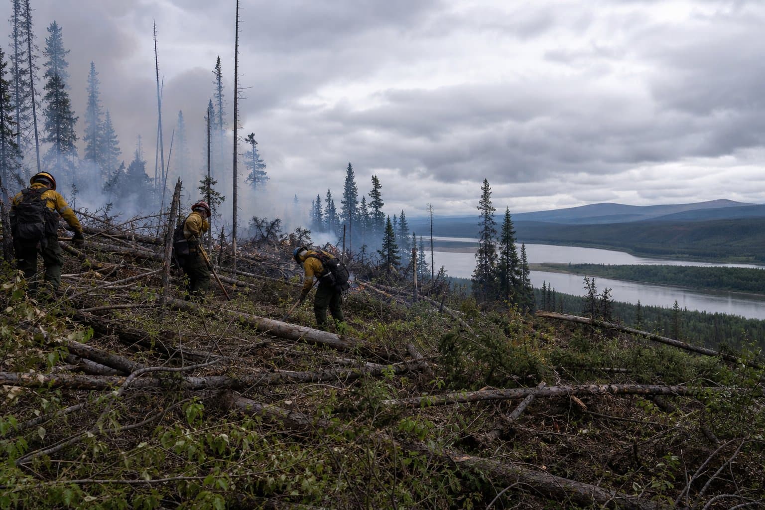 Cover image for article: Three wildfires burn within 4 miles of Anderson