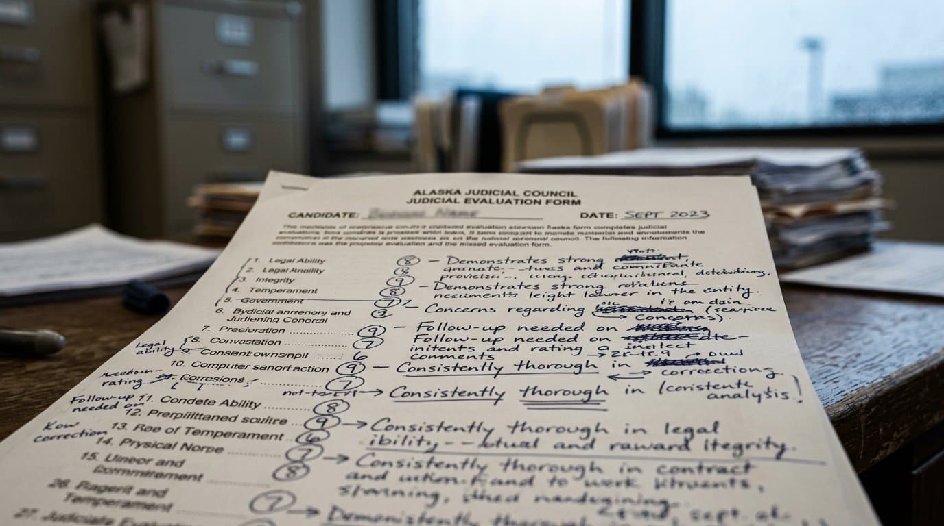 Cover image for article: Suit seeks Alaska Judicial Council records on judge screening