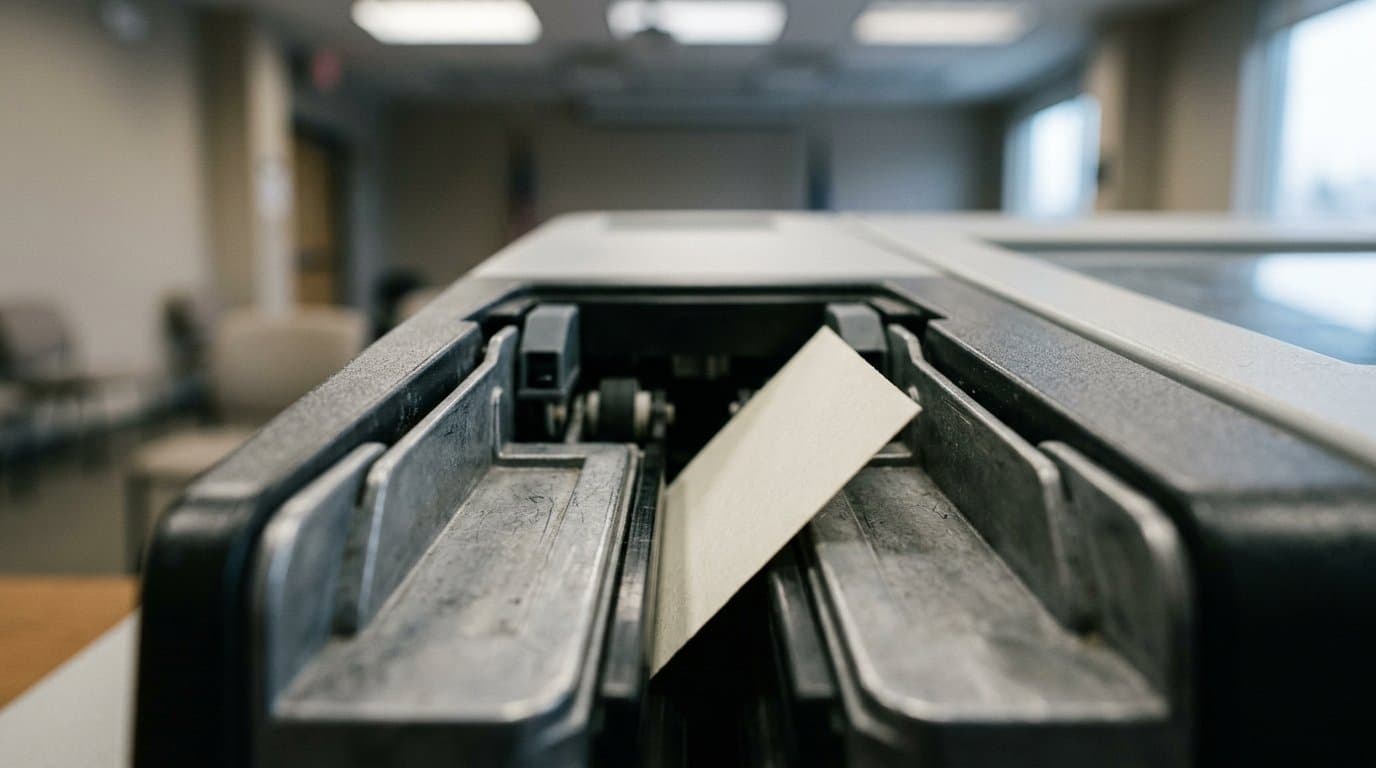 Cover image for article: Sitka will test its ballot machines in public before the October election