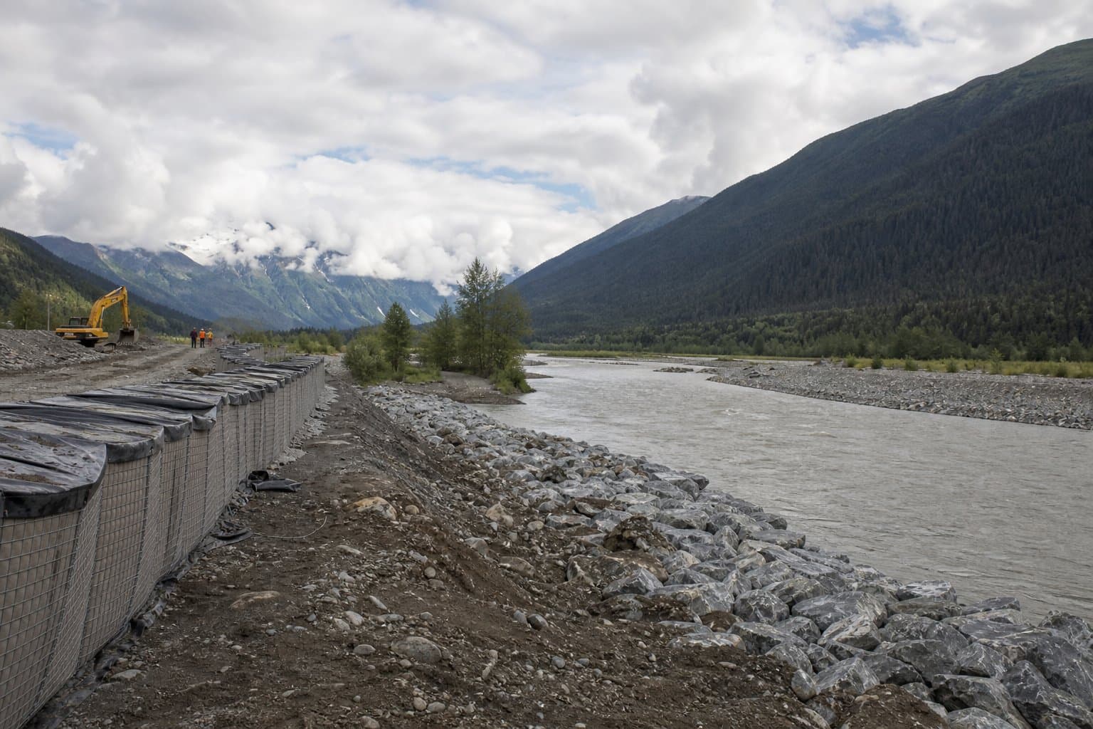 Cover image for article: Juneau would shift $4.5 million from barrier construction to repairs and debt
