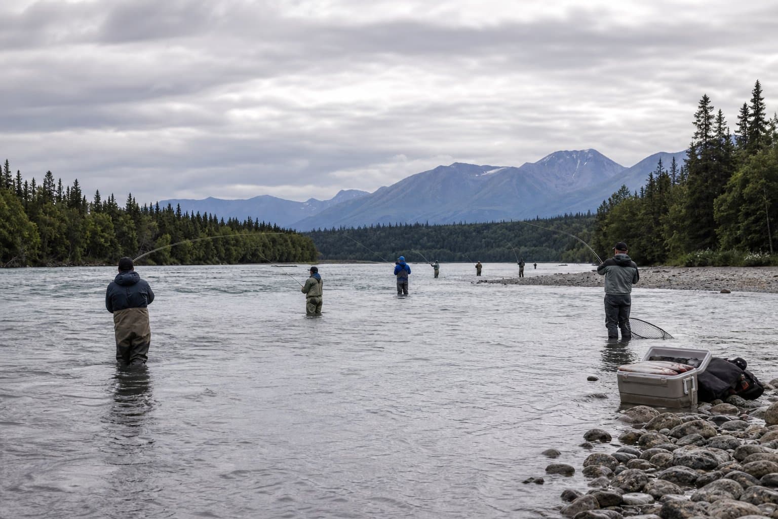 Cover image for article: Three anglers cited for over-limit sockeye on the Middle Kenai River