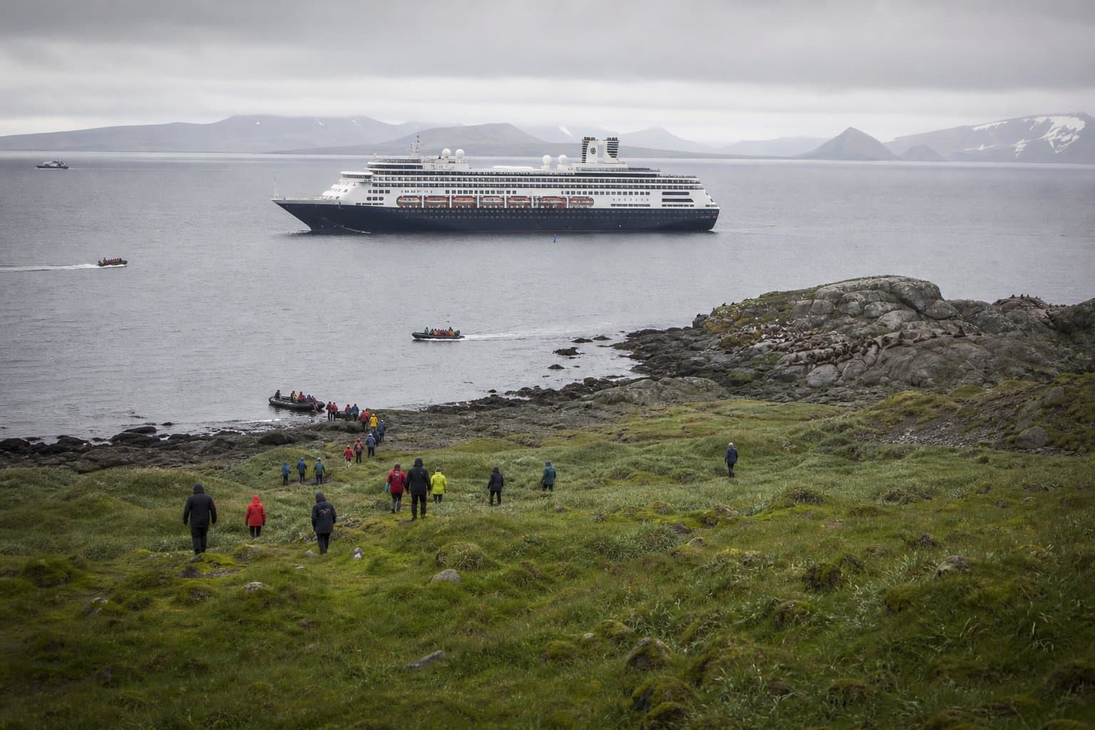 Cover image for article: Cruise ships come to St. Paul as the island rebuilds after the crab crash
