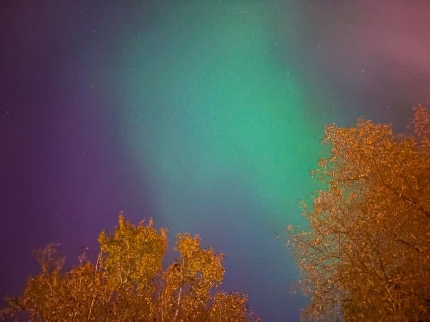 Cover image for article: An eclipsed Moon rises over Alaska Wednesday, with aurora possible after