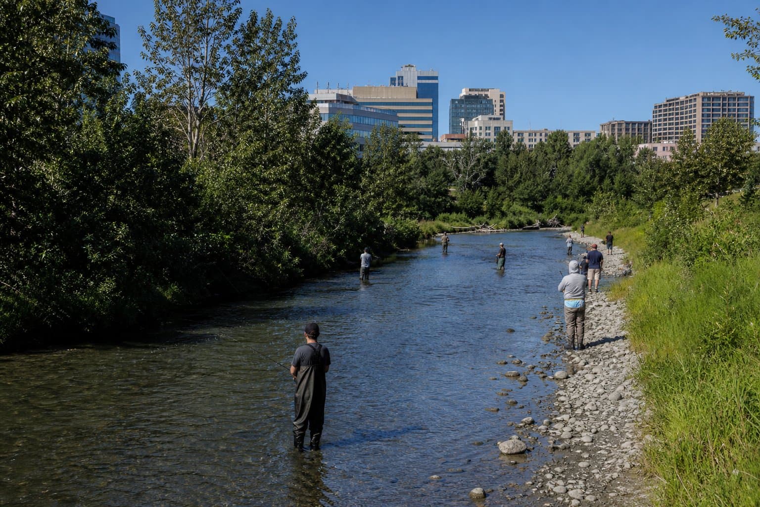 Cover image for article: Anchorage creeks stay closed to king salmon as coho fishing picks up