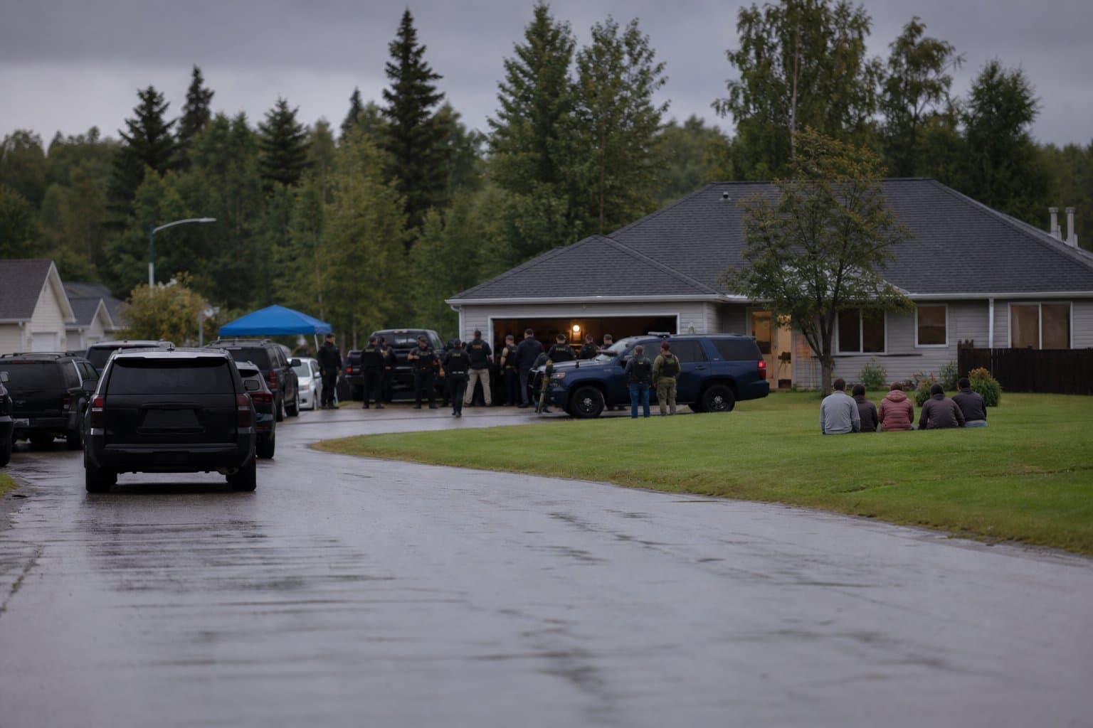 Cover image for article: Troopers detain 49 at Wasilla home while serving drug search warrant