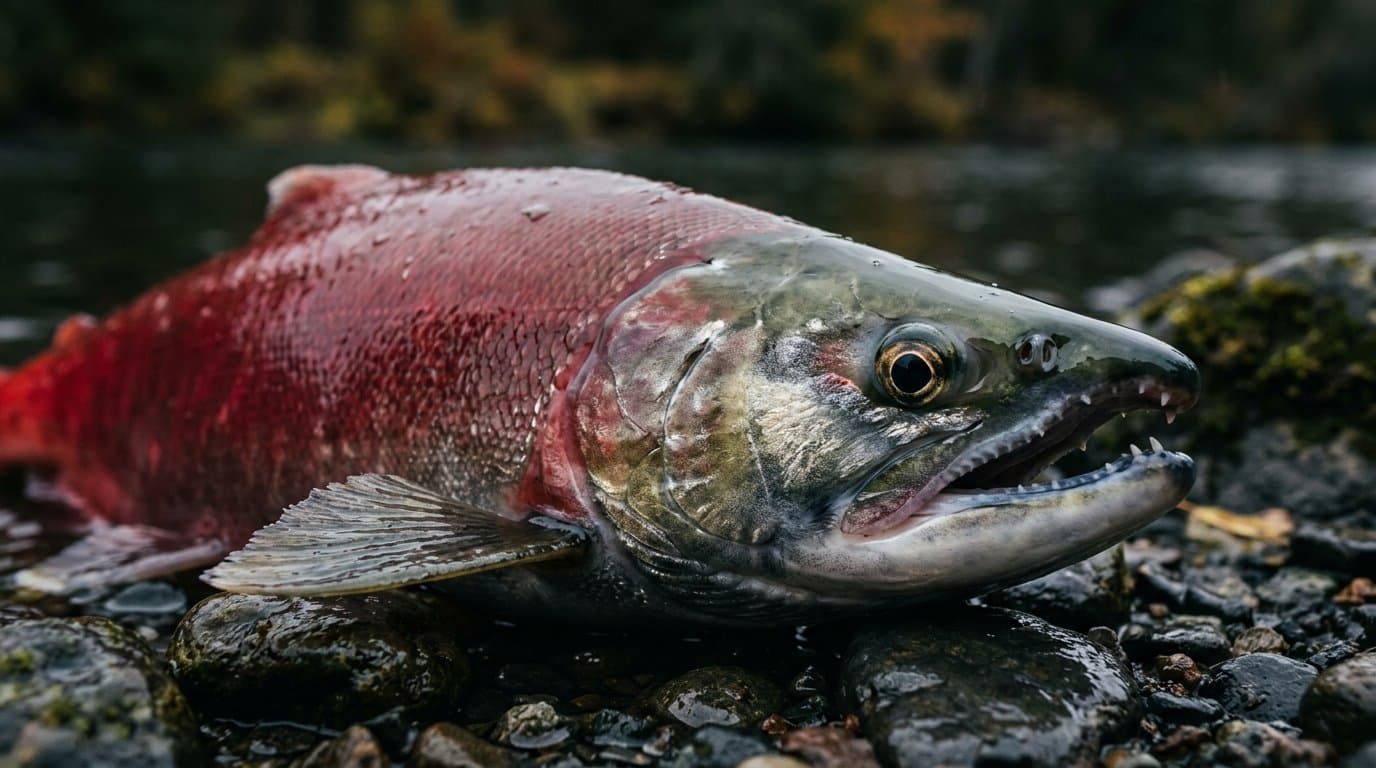 Cover image for article: Ten sockeye a day holds through December in the Wood and Nushagak