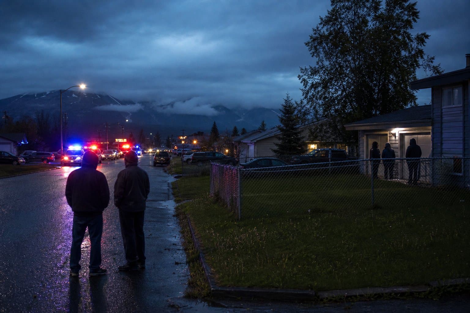 Cover image for article: Two men found shot dead inside east Anchorage home; police not seeking more suspects
