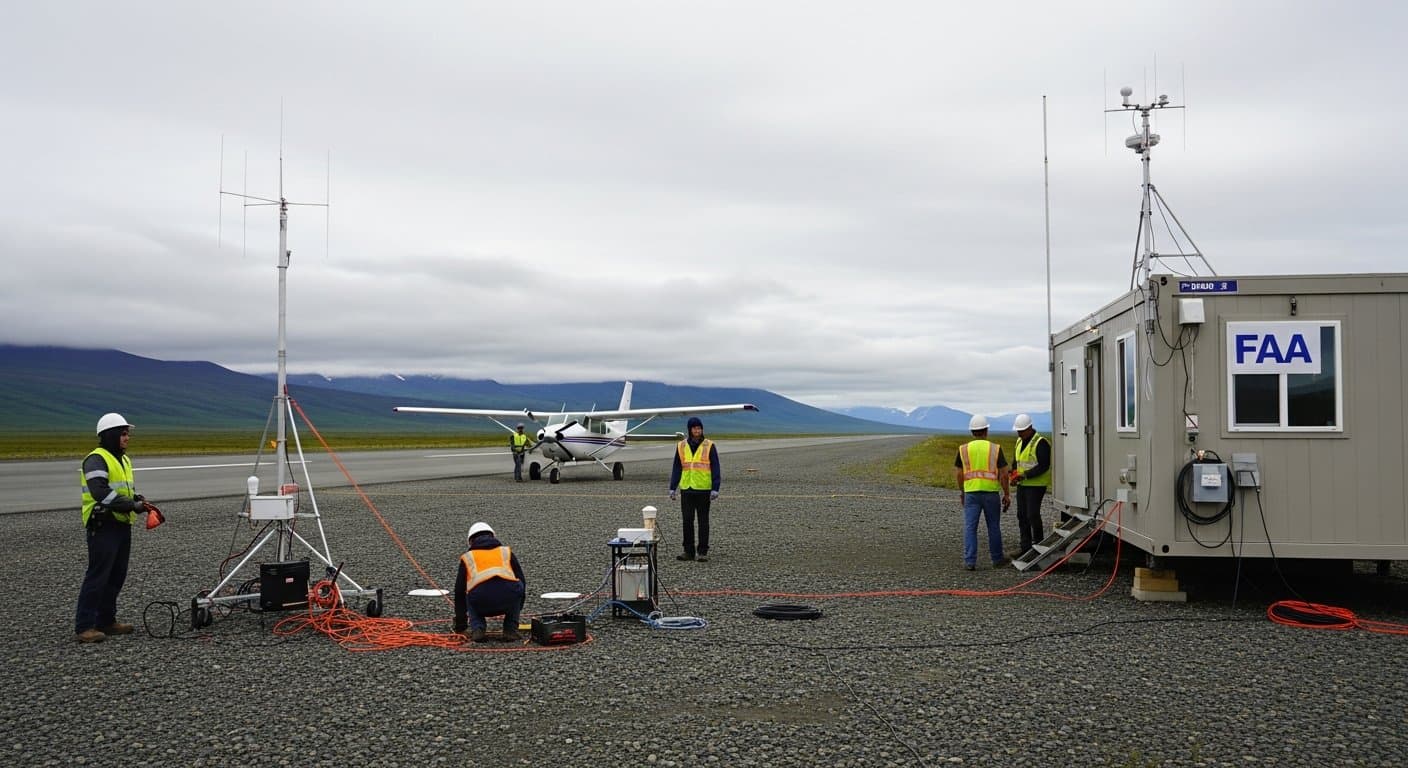 Cover image for article: FAA adds navigation aids to Chefornak Airport under 18-year lease