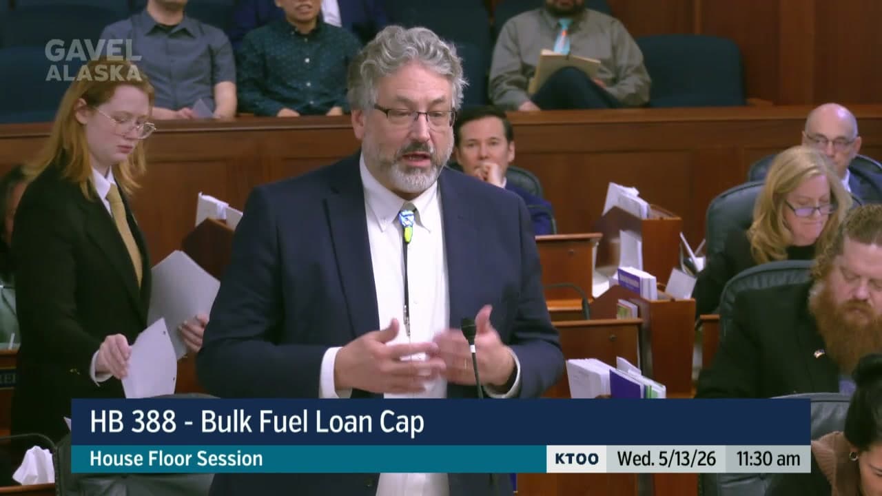 Cover image for article: Alaska House doubles bulk fuel loan cap to $1.5 million