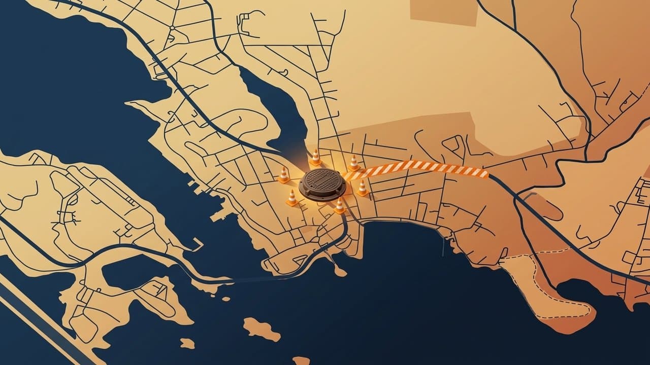 Cover image for article: Davidoff Street closes Saturday morning for Sitka manhole repair