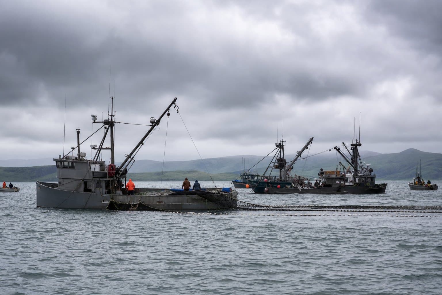 Cover image for article: Five commercial fishers cited in single-day Bristol Bay closed-water sweep