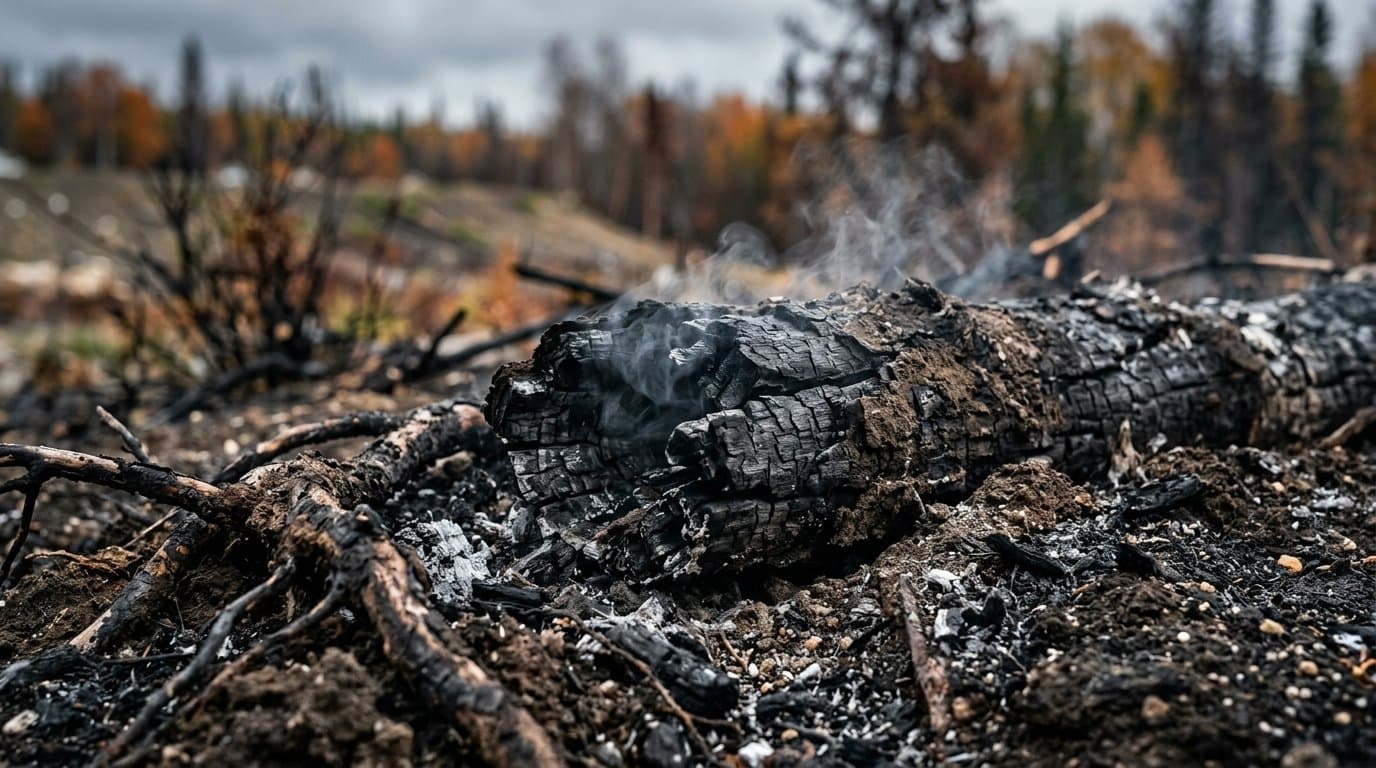 Cover image for article: Crews dig out buried hotspot near Tok home as Mukluk Fire hits 70% containment