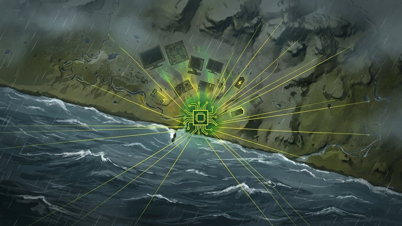 Cover image for article: Kawerak hauls 4,000 pounds of e-waste out of Nome