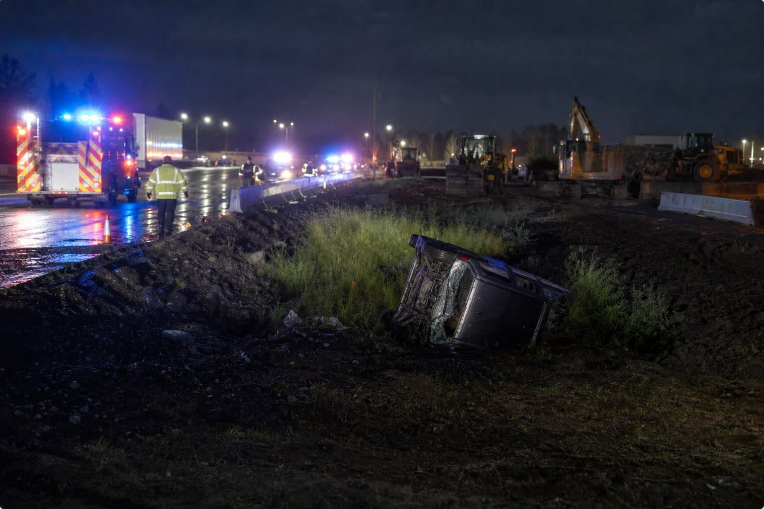 Cover image for article: A 100 mph chase ended with a Palmer driver pinned against a tree