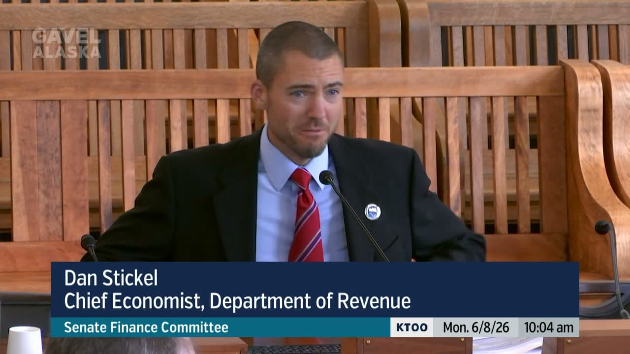 Cover image for article: Department of Revenue presents Senate Finance with 25-scenario sensitivity analysis on Alaska LNG fiscal impact