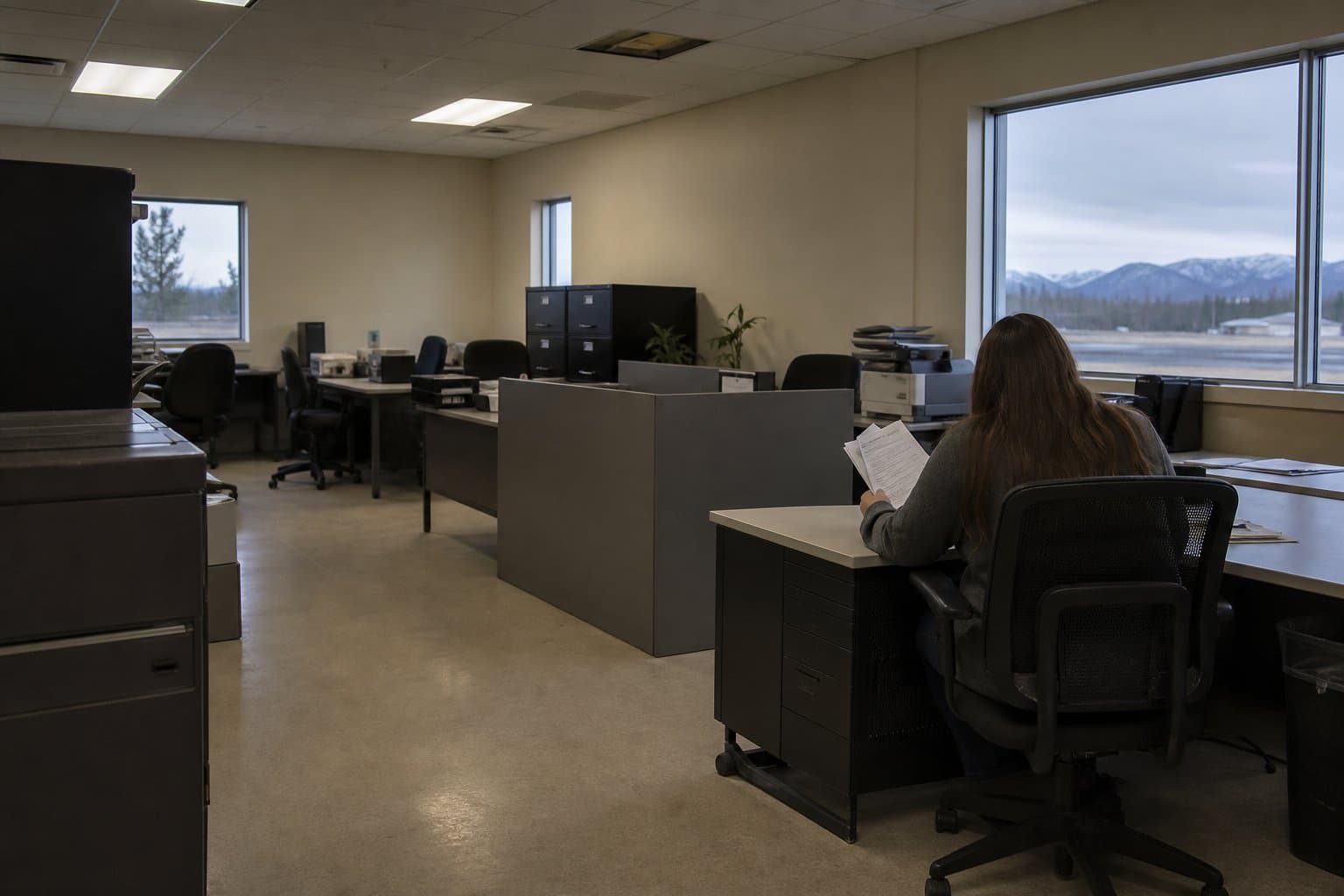 Cover image for article: Federal audit finds Eielson Air Force Base short hundreds of support workers, with one person left in housing