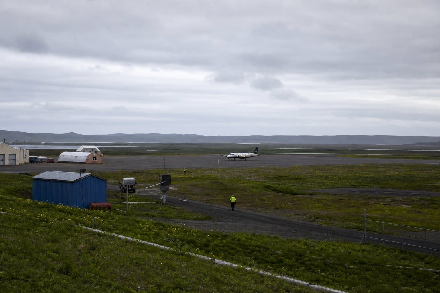 Cover image for article: State weighs 19-year rent-free FAA lease at Hooper Bay Airport