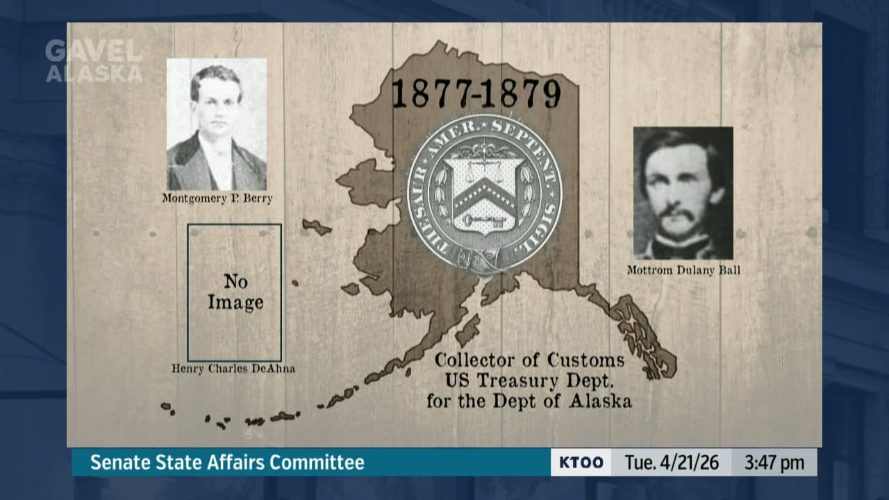 Cover image for article: Senate panel holds Alaska state seal redesign resolution