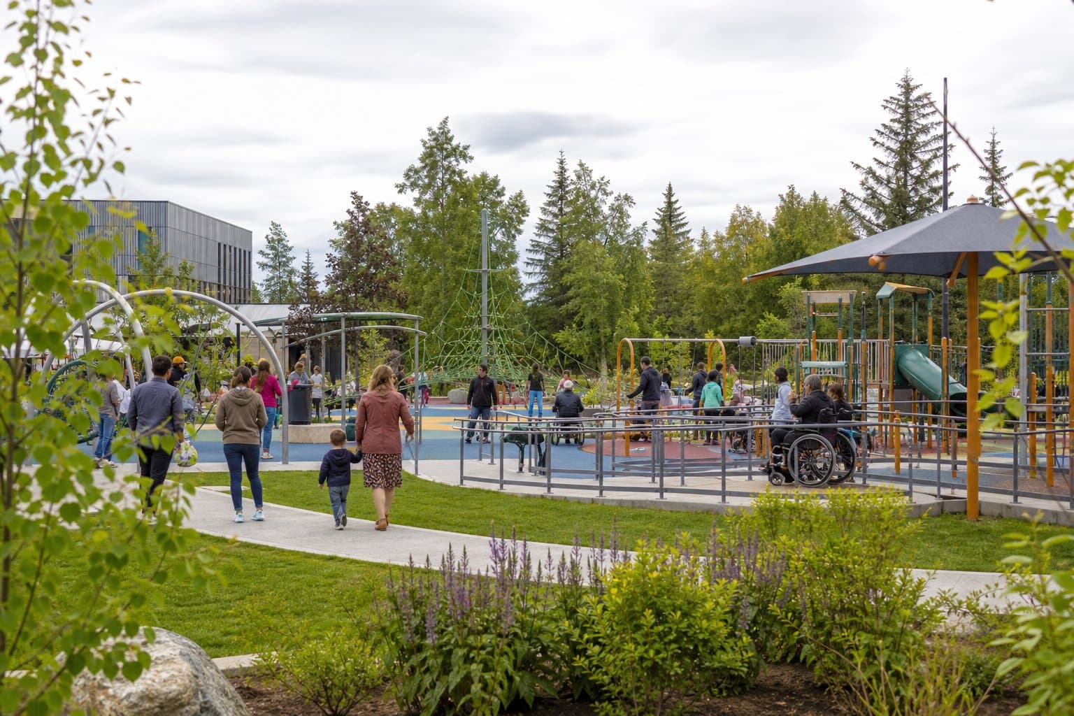 Cover image for article: All-ability play center opens in Midtown Anchorage, partly with marijuana tax money