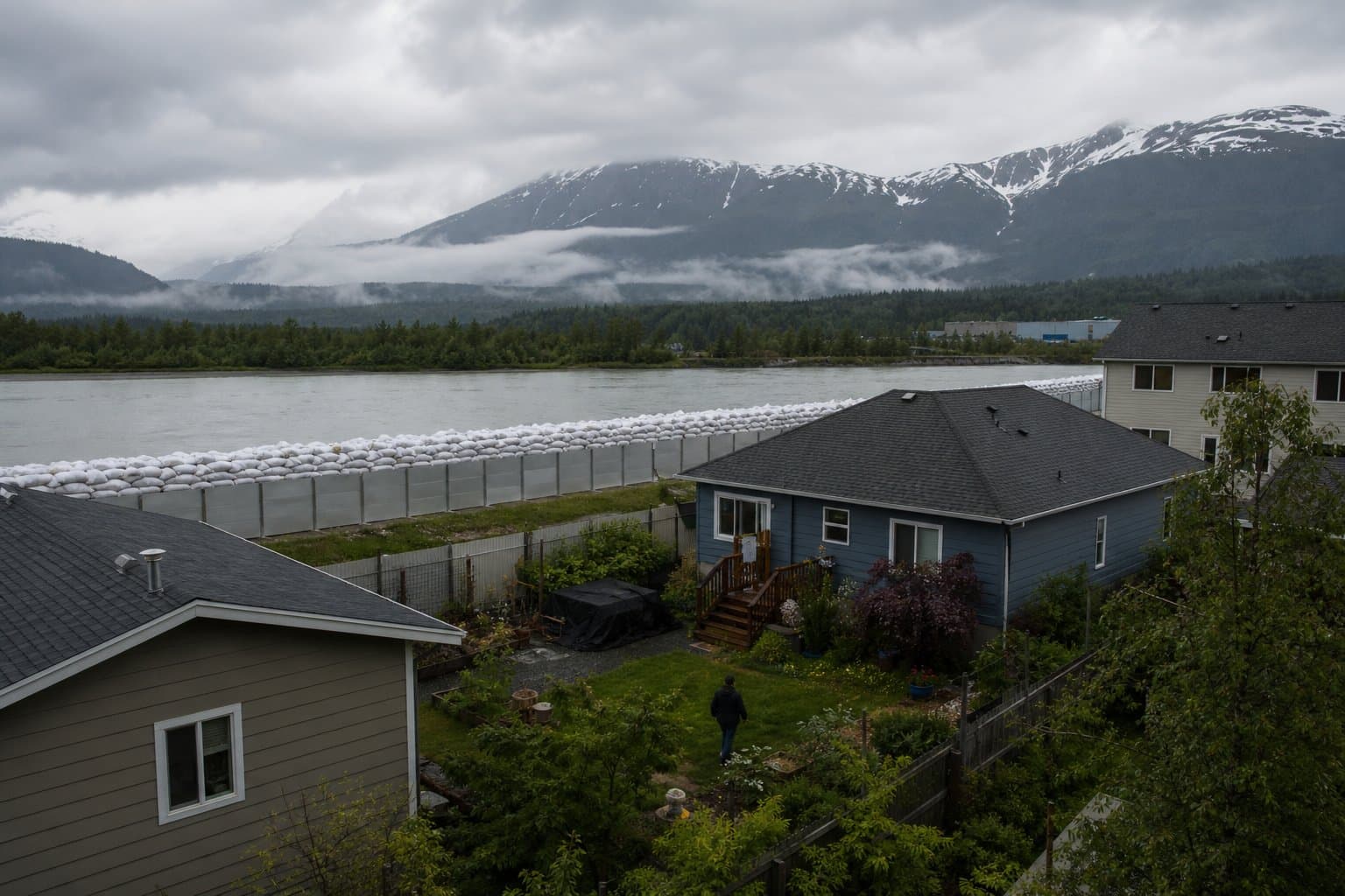 Cover image for article: Juneau's Mendenhall barriers came from a federal stockpile in Illinois