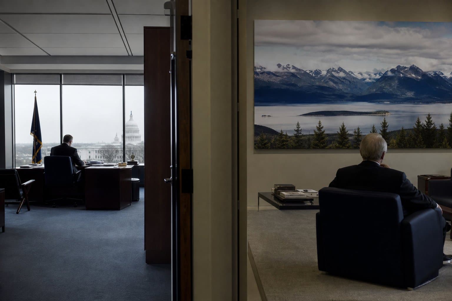 Cover image for article: Alaska's senators split as Senate confirms Blanche 50-49