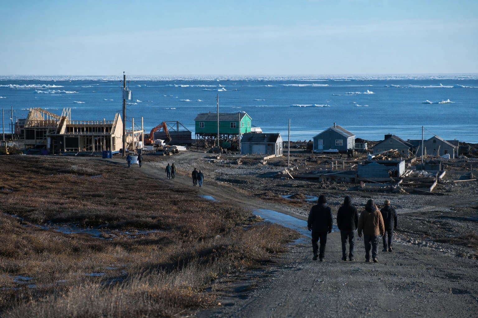 Cover image for article: State flood coordinator meets with Kotzebue, Northwest Arctic Borough