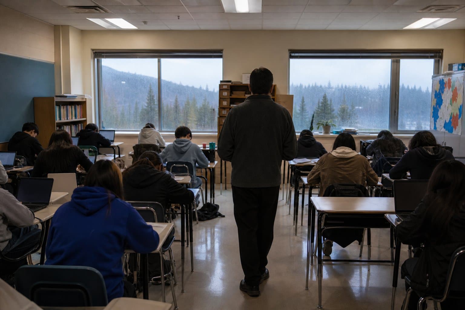 Cover image for article: Alaska's 2025-26 test tables show 13,622 students with no English score