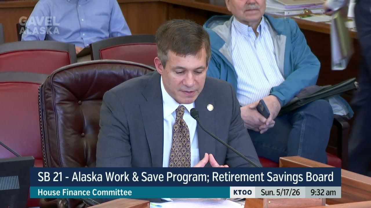 Cover image for article: House Finance Committee advances auto-IRA bill for Alaska workers