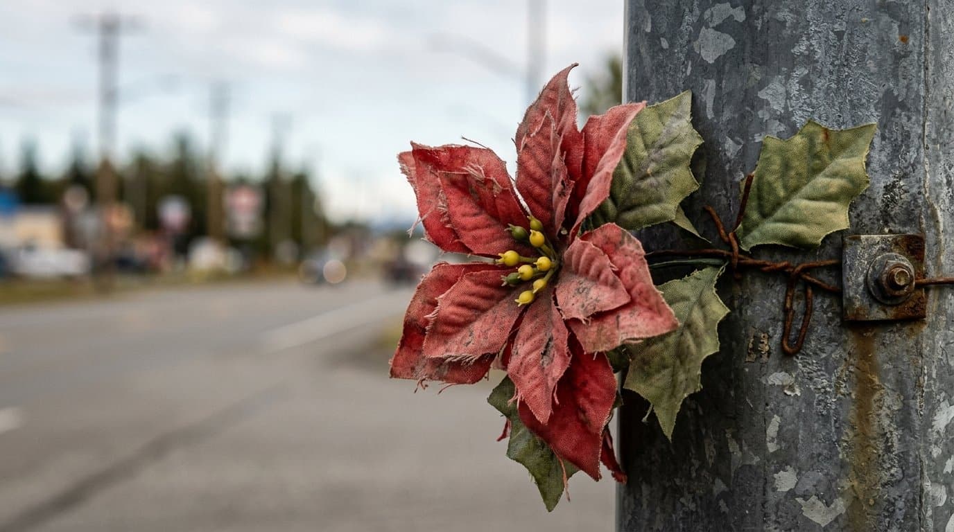 Cover image for article: Kenai plans to spend $50,000 replacing damaged holiday decorations along the Spur Highway