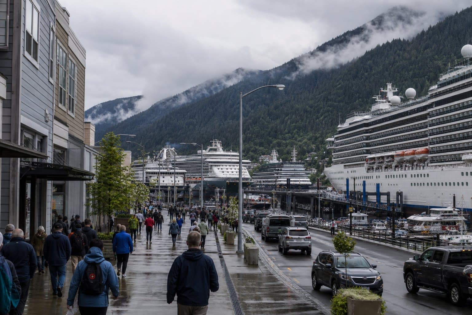 Cover image for article: Juneau isn't changing its cruise caps — it's deciding how to decide