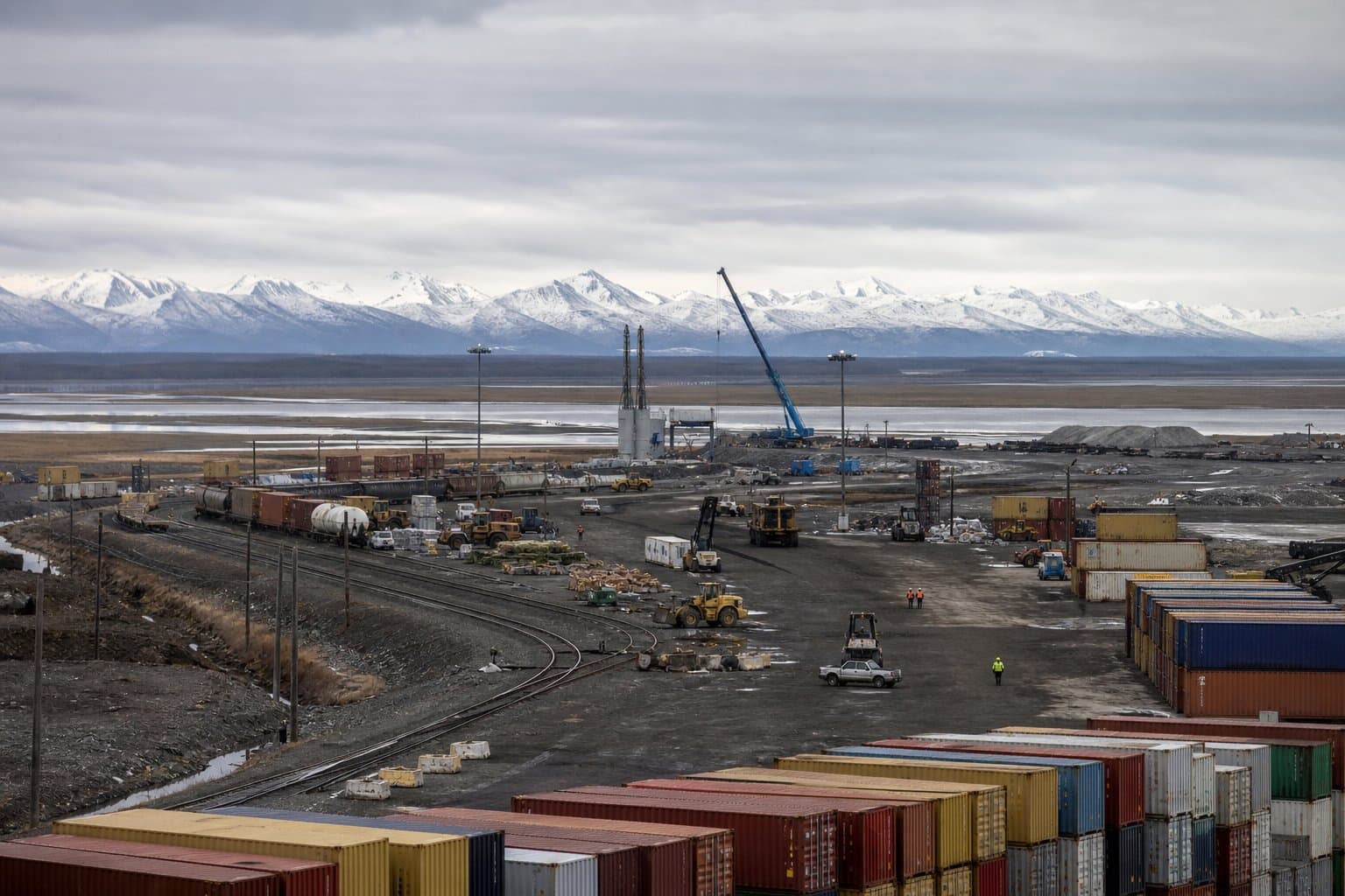 Cover image for article: State Proposes 885 Free Acres for AIDEA at Port MacKenzie
