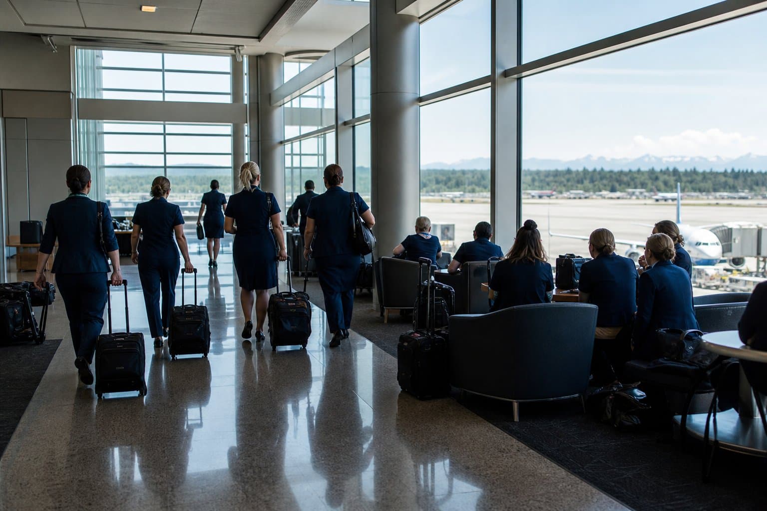 Cover image for article: Alaska Airlines crews could lose state break protections