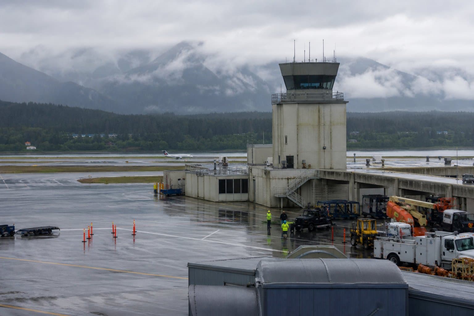 Cover image for article: Juneau airport board votes July 9 on $50,697 local match for tower roof grant