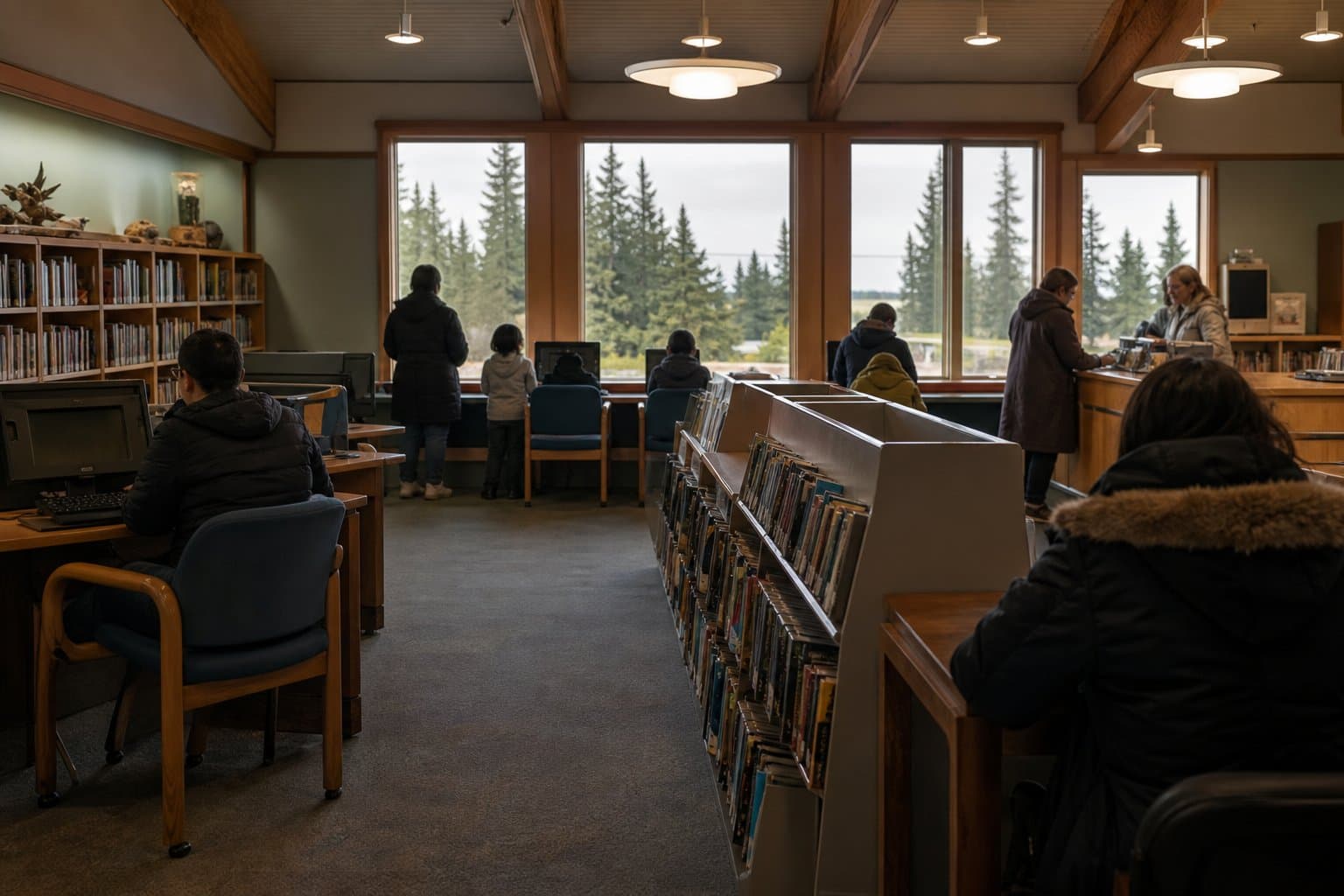 Cover image for article: The grant that keeps rural Alaska's libraries online is open again