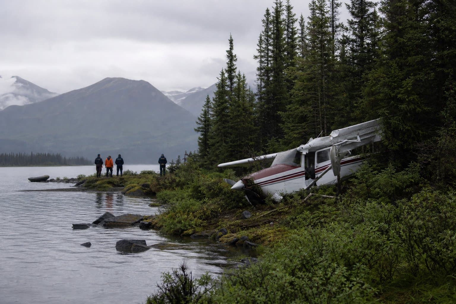 Cover image for article: Pilot flown to Anchorage after Cessna 185 crashes in Kenai National Wildlife Refuge