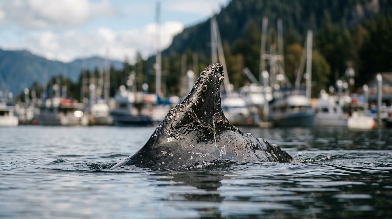 Cover image for article: Juneau weighs its first cap on whale watch operators, with testimony Oct. 15