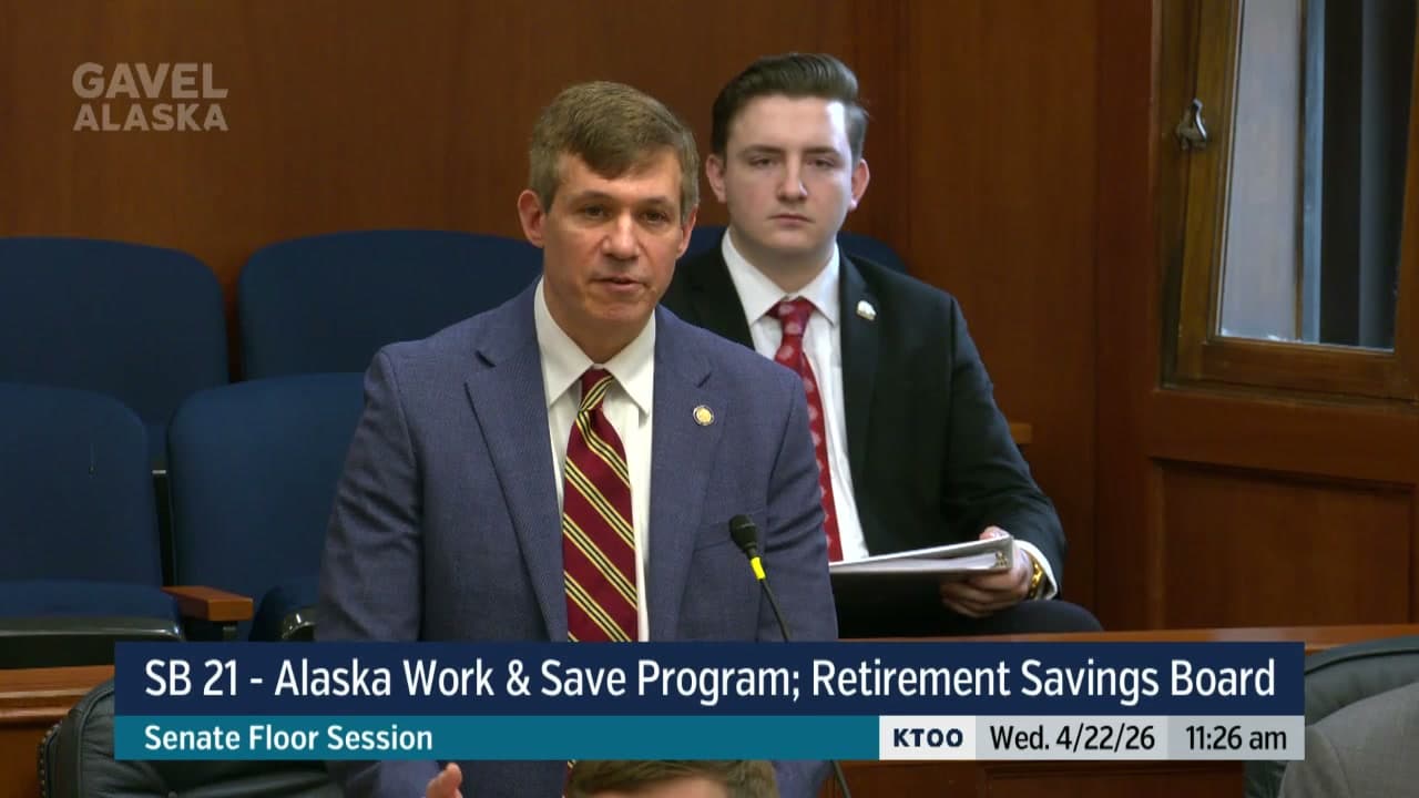 Cover image for article: Senate Passes Alaska Work and Save Retirement Program 15-4