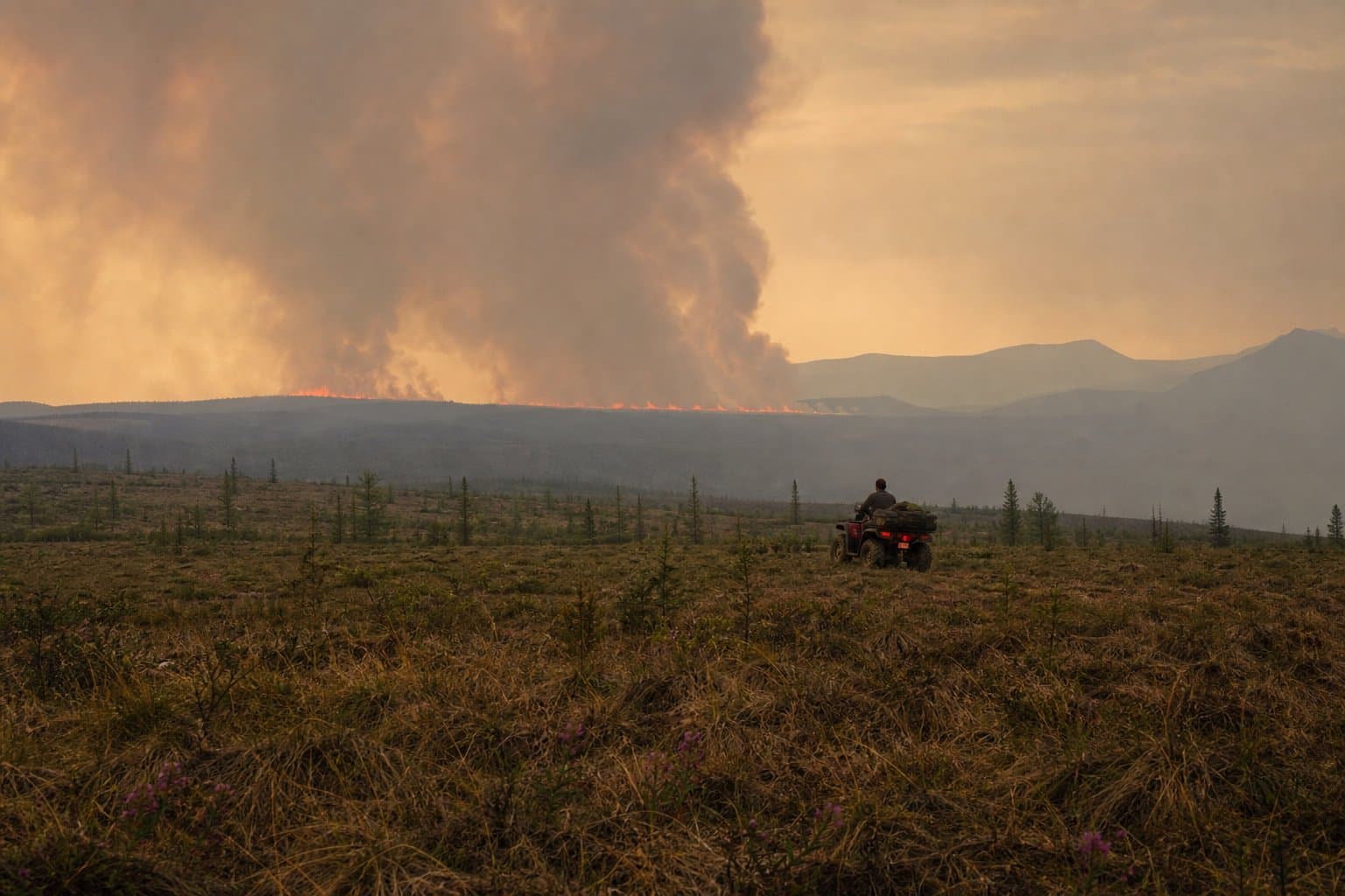 Cover image for article: Red Flag Warnings cover five western Alaska regions Tuesday as lightning threat may push to North Slope