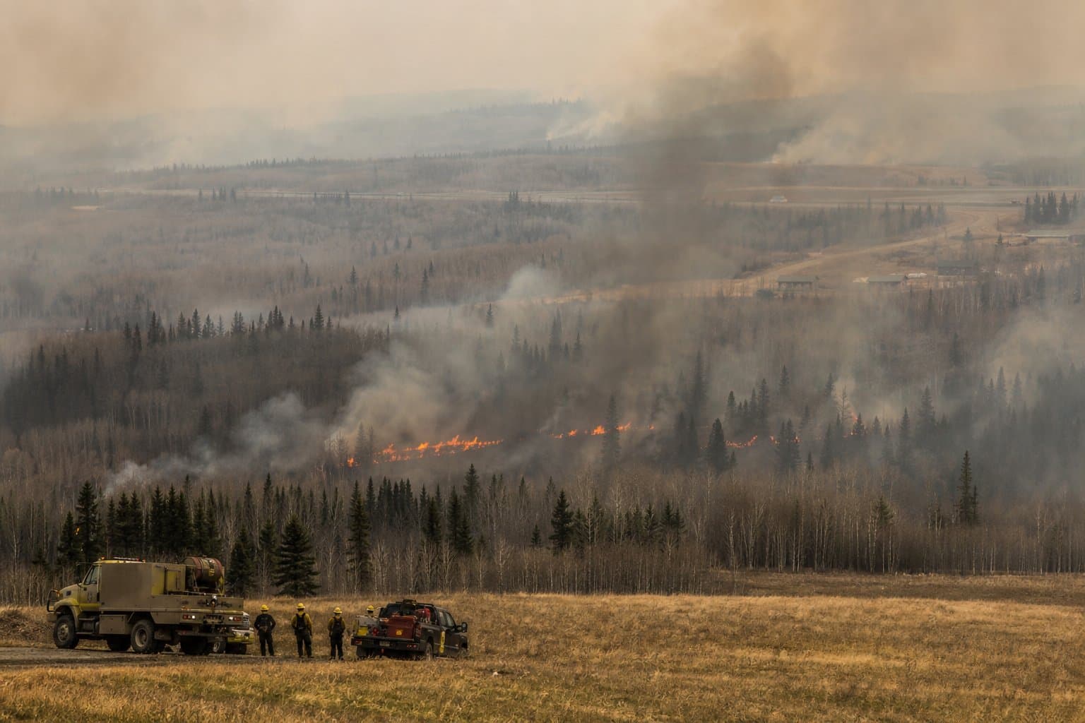 Cover image for article: Granite Fire burns east of Delta Junction; crews respond
