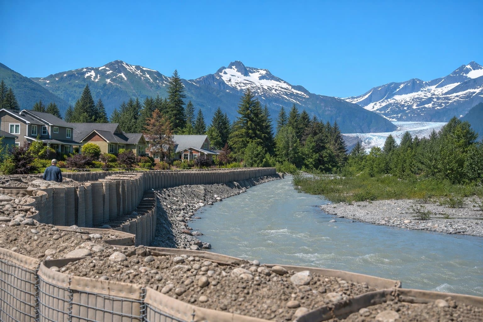 Cover image for article: Senate bill would fast-track Army Corps engineering for Juneau's glacial flooding