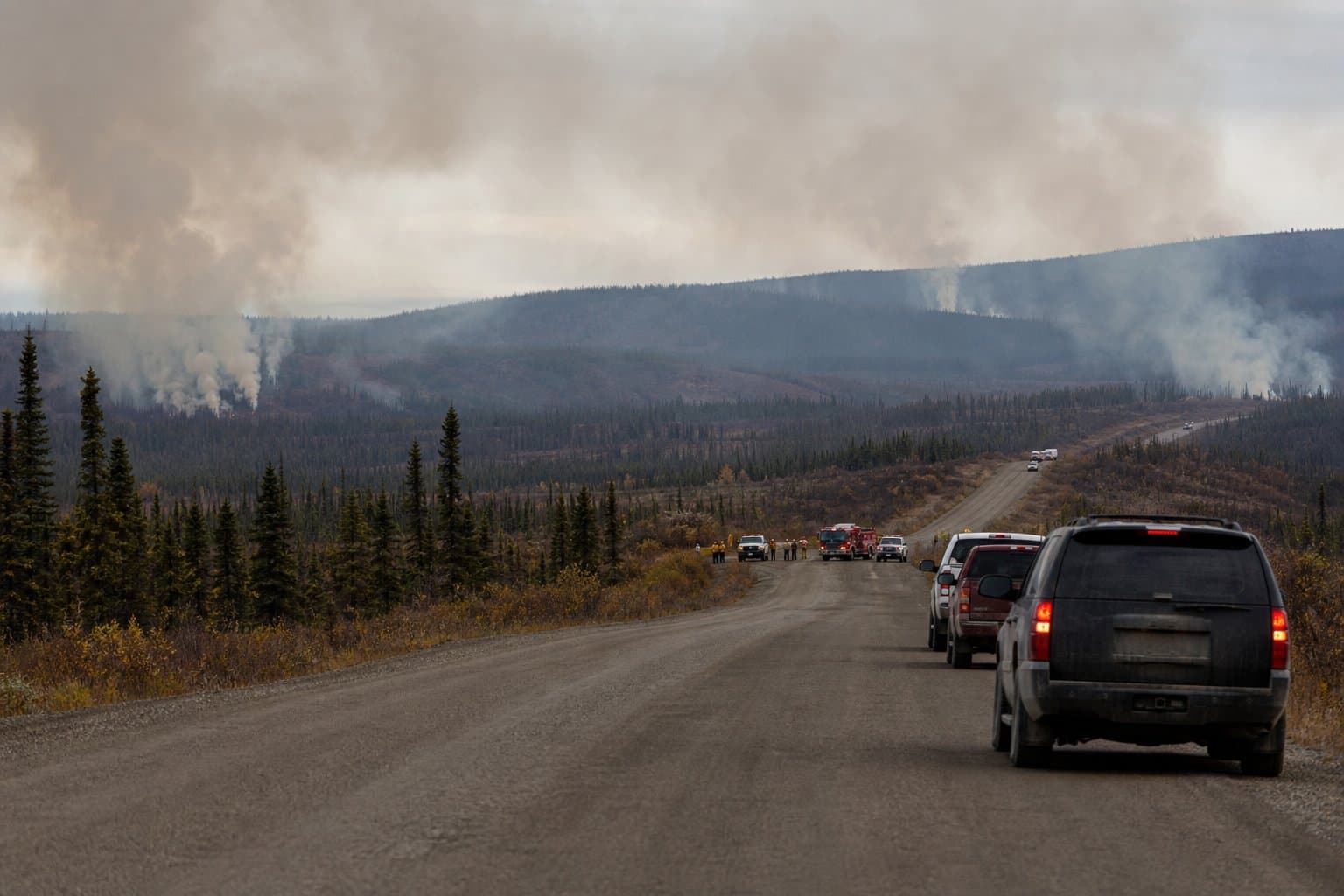 Cover image for article: A small fire near the Taylor Highway, and how Alaska fights it