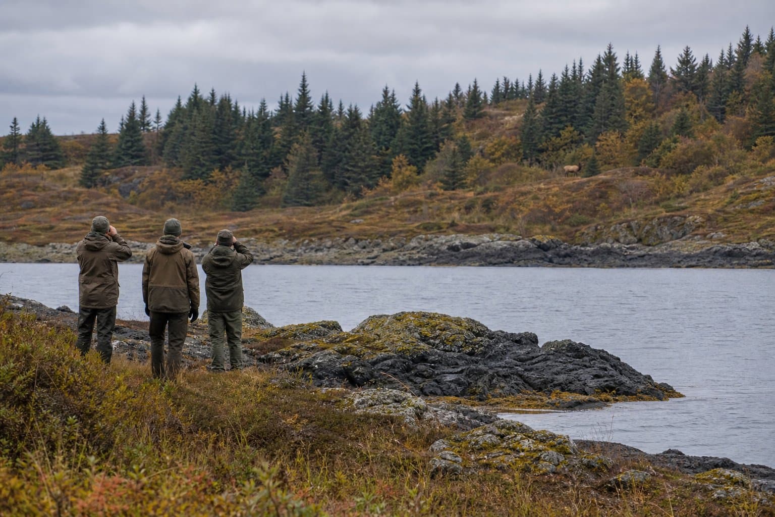 Cover image for article: Alaska sets 25 online-only permits for Raspberry Island cow elk