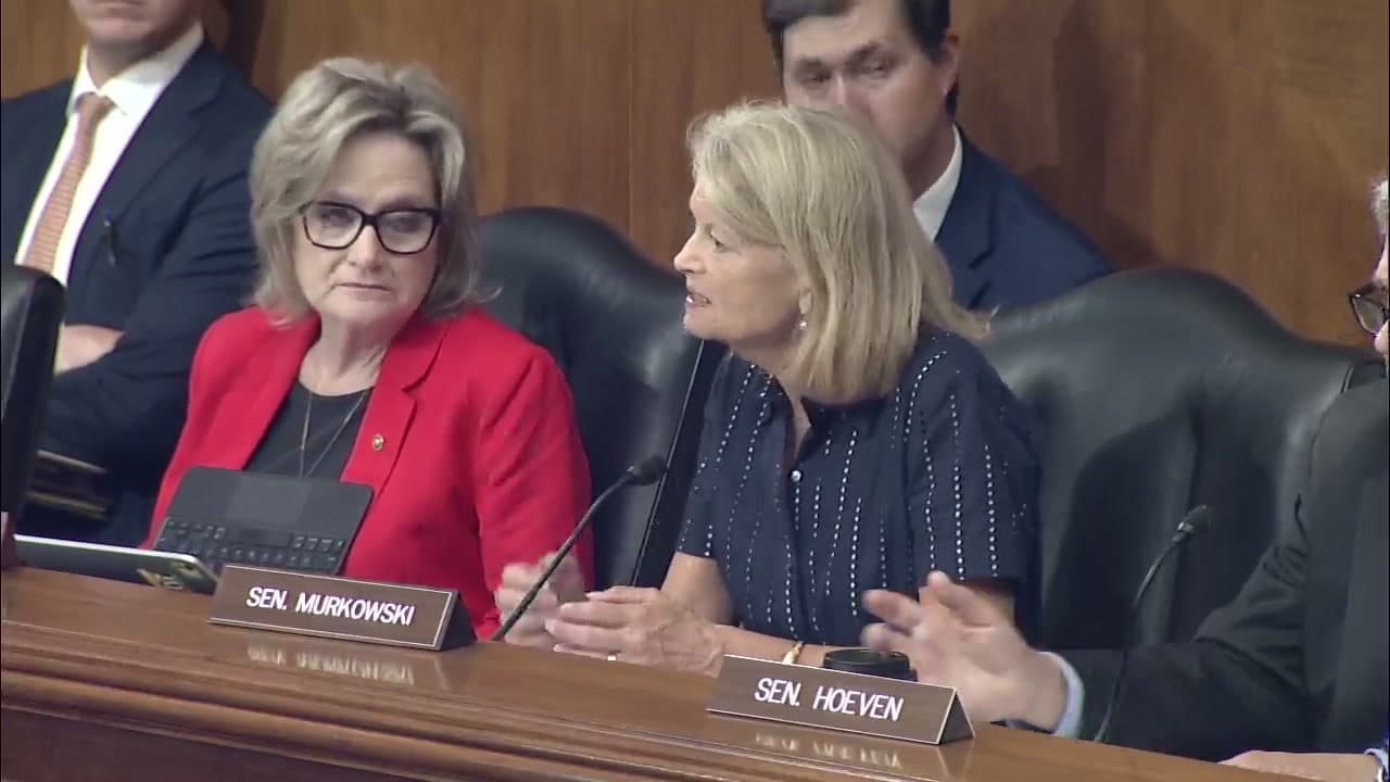 Cover image for article: Murkowski flagged Alaska parallels at a Senate deep-sea mining hearing