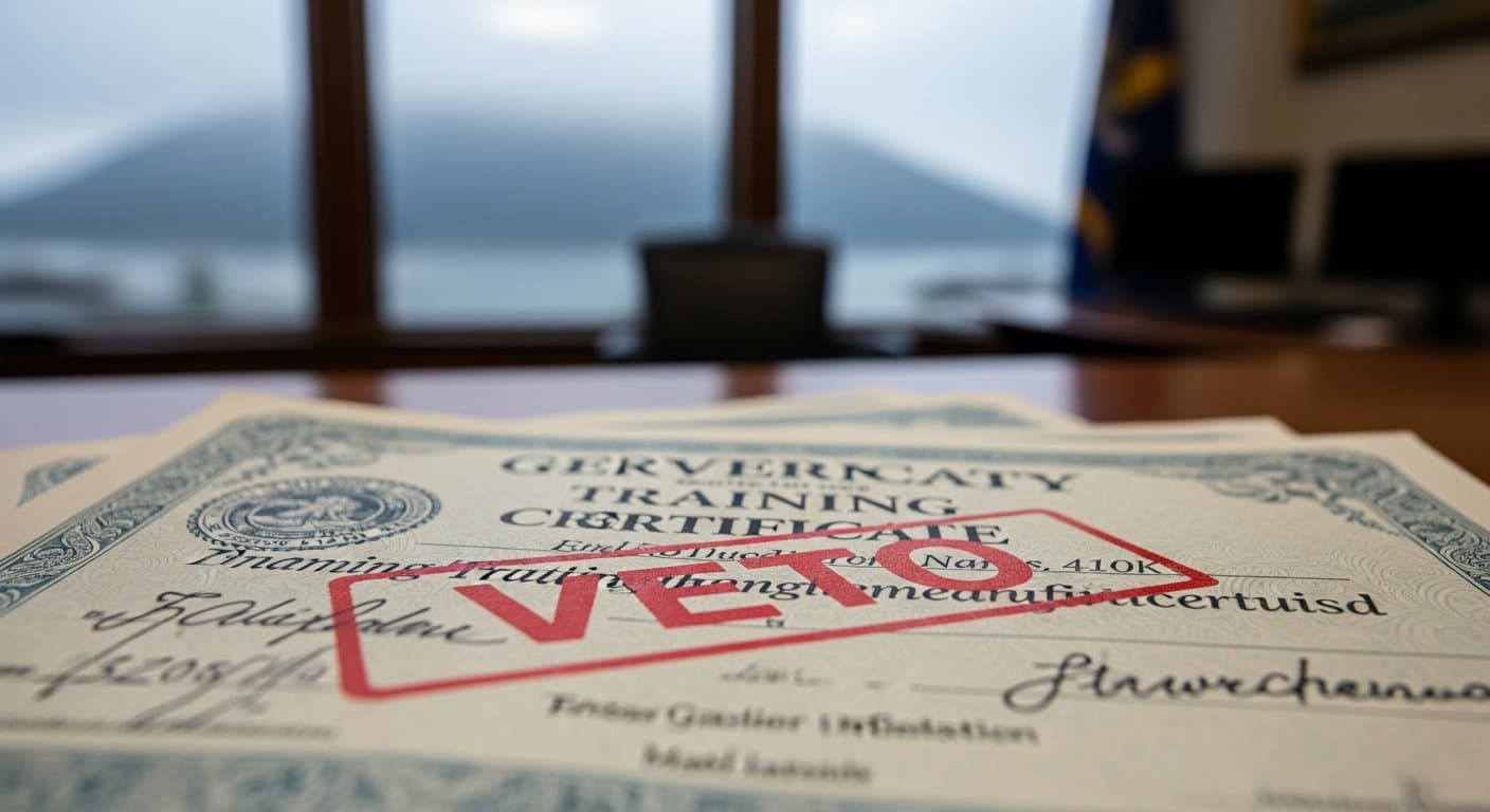 Cover image for article: Tom Begich goes after Dunleavy over vocational-training vetoes