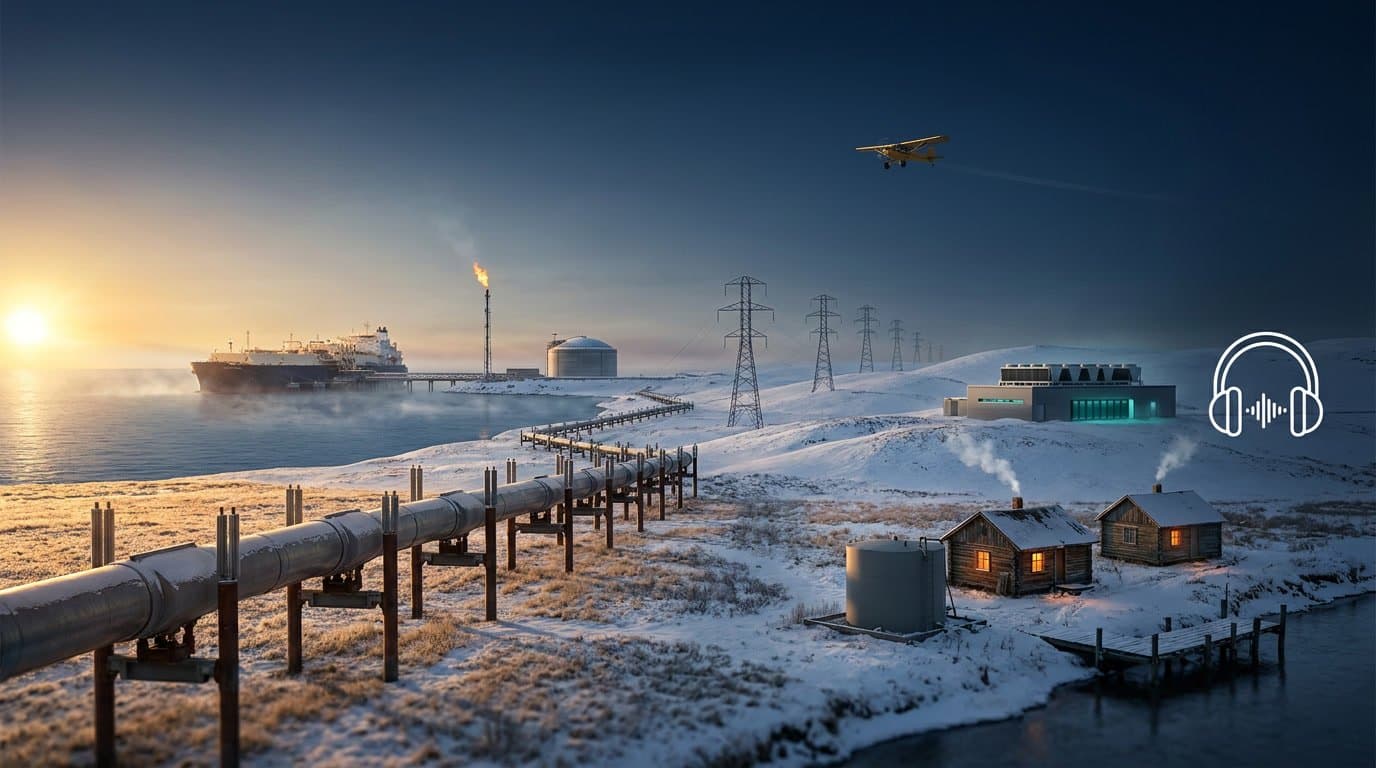 Cover image for article: Alaska Energy Conference Highlights Gas Pipeline Progress Amid Legislative Tax Debate