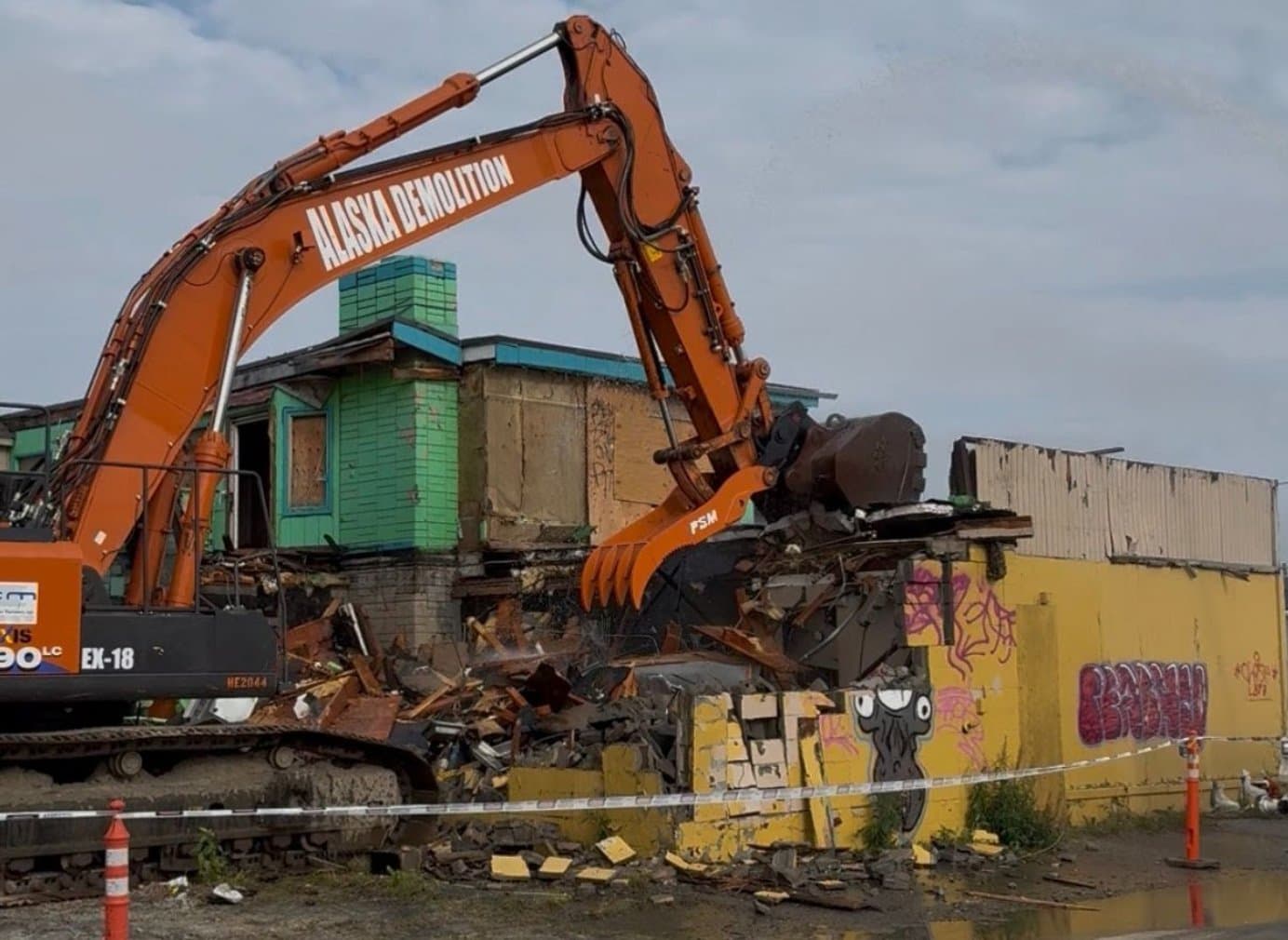 Cover image for article: Anchorage tore down the Big Timber, a downtown blight a decade in the making