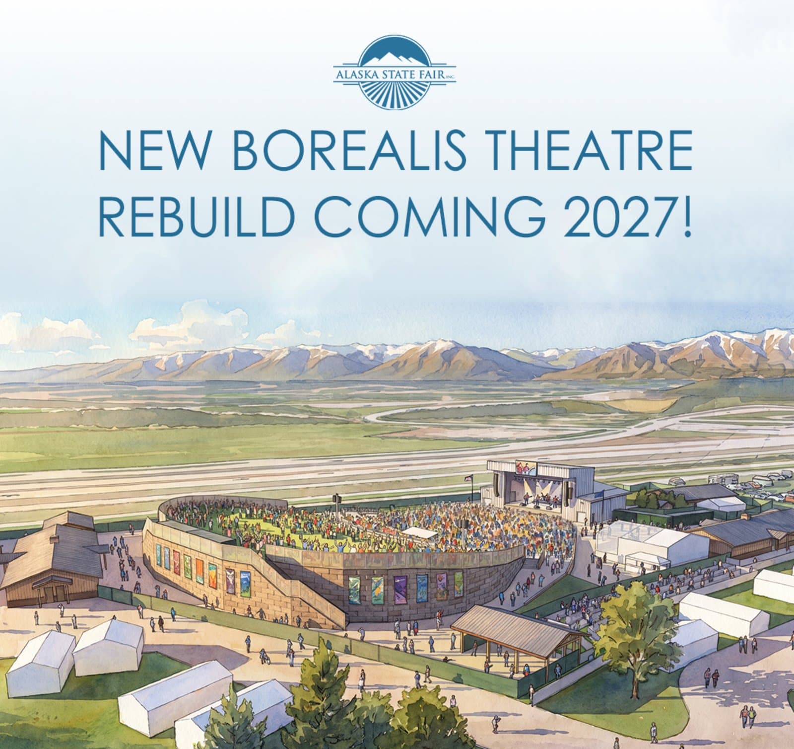 Cover image for article: Alaska State Fair plans $10 million Borealis Theatre rebuild